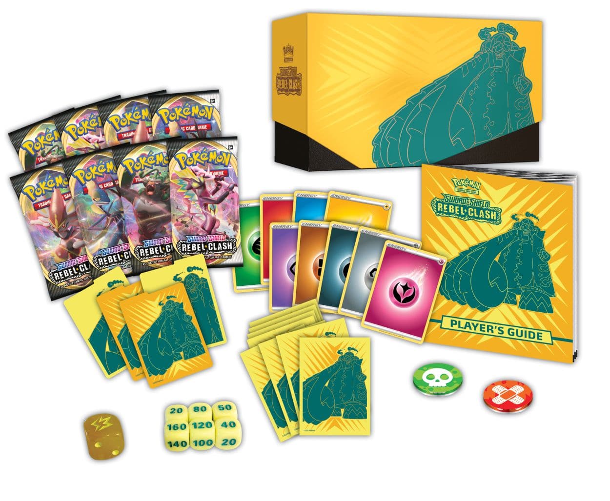 Pokémon TCG Sword & Shield Rebel Clash Elite Trainer Box