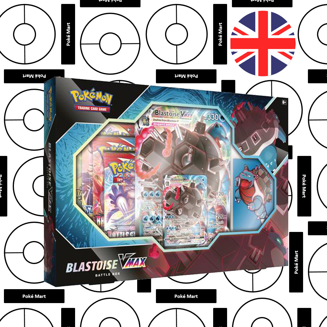Pokémon Blastoise VMAX Box | Sword & Shield | Pokemart.be