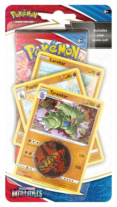 Pokémon Sword & Shield Battle Styles Premium Checklane Blister