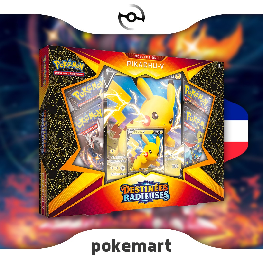 Coffret Collection Pikachu-V Destinées Radieuses FR - Pokemart