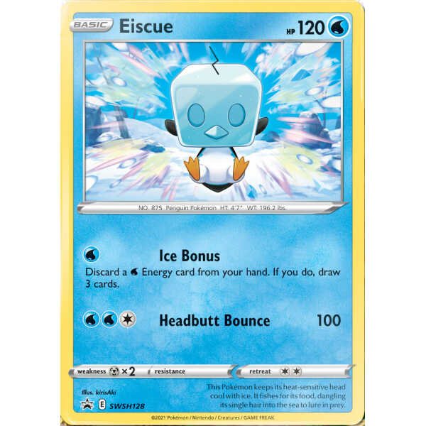 Eiscue promo card pokemart.be