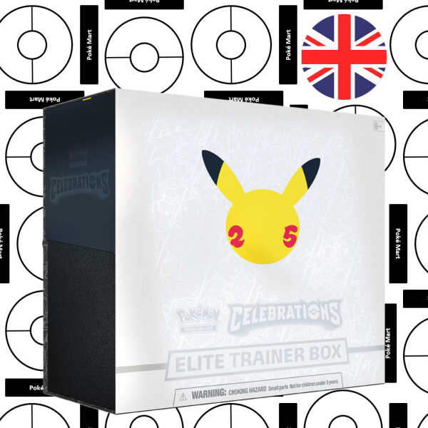 Pokémon 25th Anniversary Celebrations Elite Trainer Box Pokemart.be