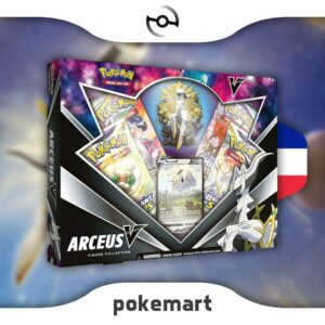 pokemon arceus v coffret colección avec estatuilla pokemart
