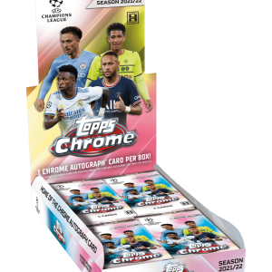 Topps Champions league chrome hobby box 2021-2022 pokemart