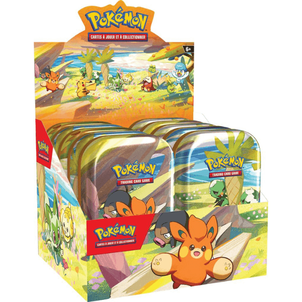 Pokemon paldea Présentoir Pour Mini-boîte FR Pokemart