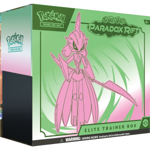 Escarlata y Violeta SV4 Paradox Rift Elite Trainer Box Pokemart Valiente de Hierro