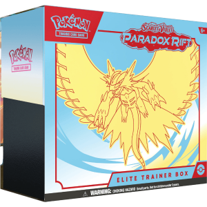 Escarlata y Violeta SV4 Paradox Rift Elite Trainer Box Pokemart Luna Rugiente